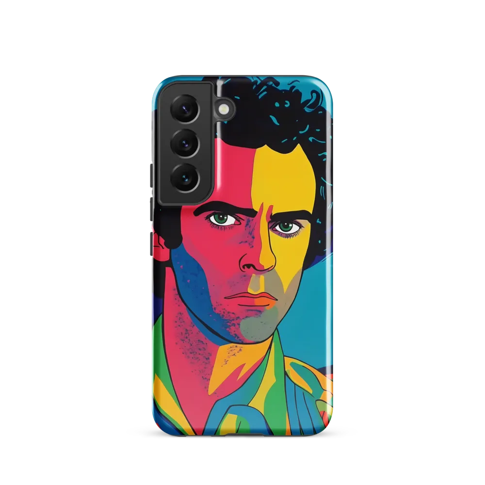 Electric Visage: A Portrait of Vibrance