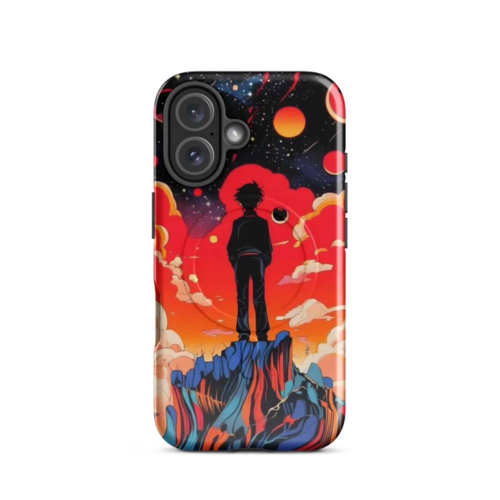 Cosmic Contemplation | Phone Case |  16 | MagSafe® Tough Case | Glossy