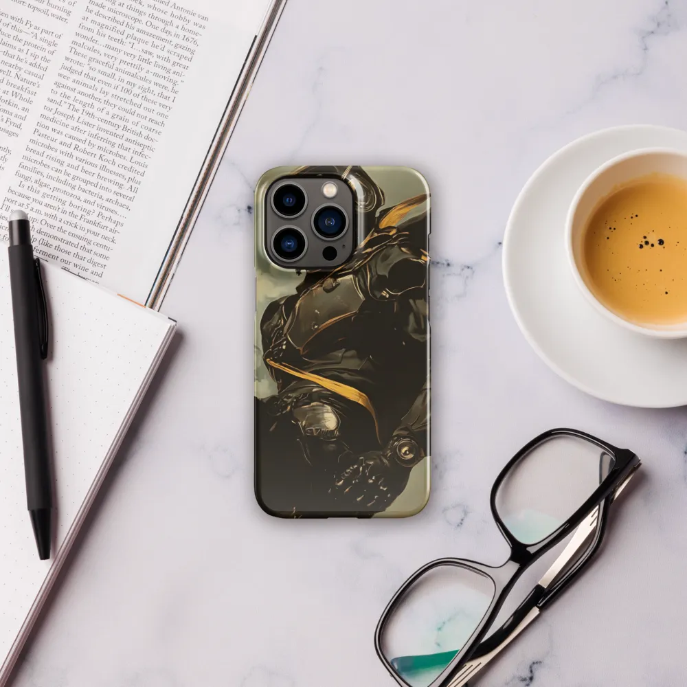 Ethereal Explorer: The Enigmatic Astronaut | Phone Case |  13 Pro | Snap Case | Glossy