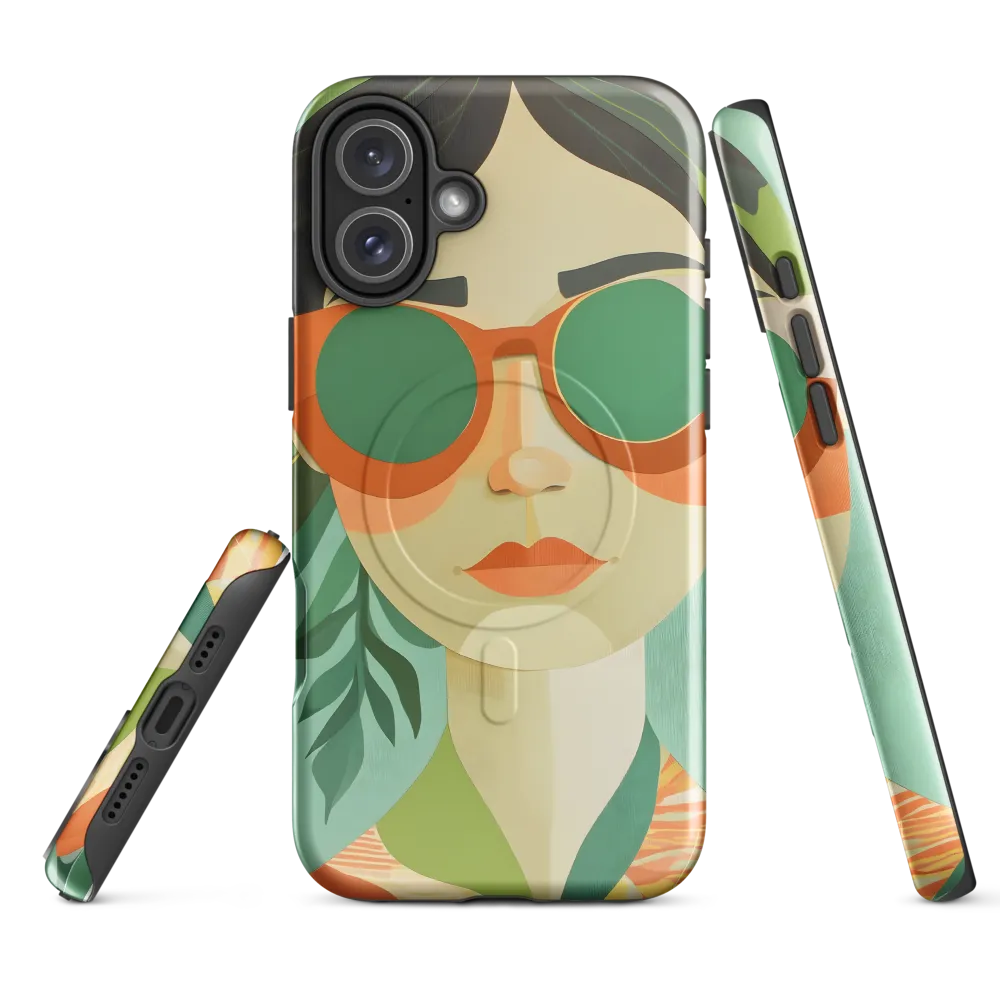 Bold Serenity: A Modern Portrait