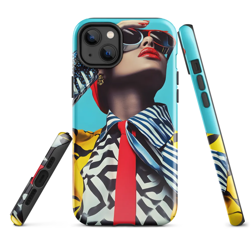 Chic Confidence in Bold Patterns