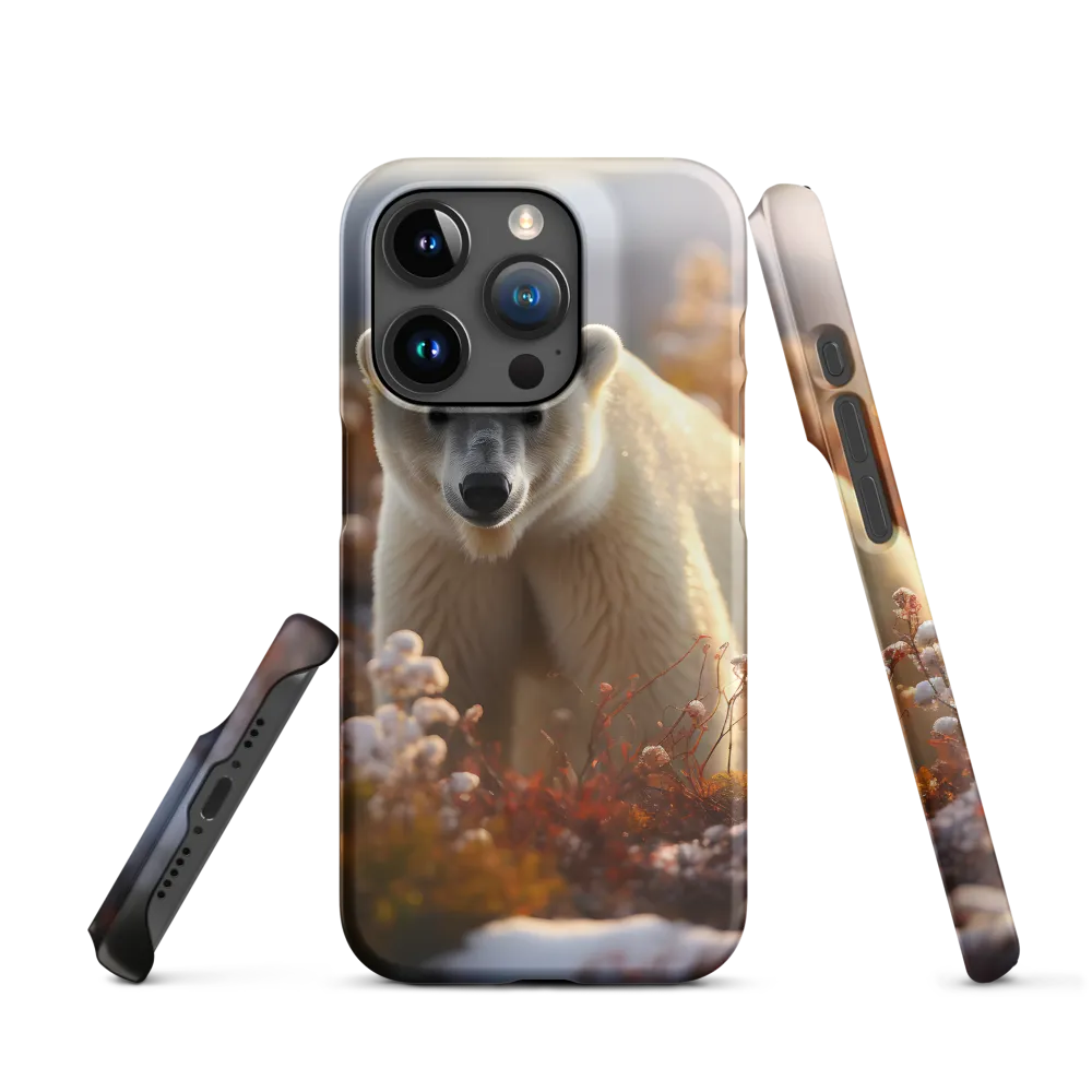 Harmony in the Frozen Wilderness | Phone Case |  15 Pro | Snap Case | Matte