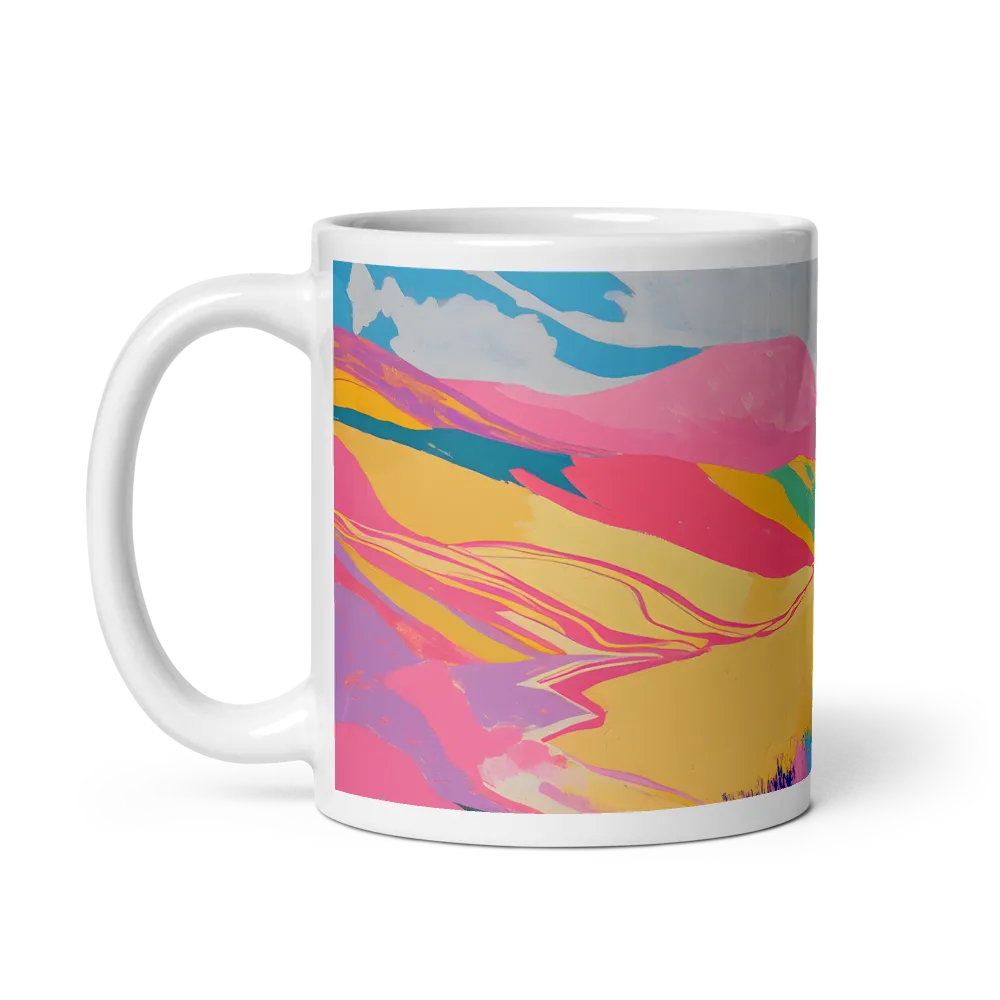 Vibrant Nature's Palette | Mug with White inside | 11 oz