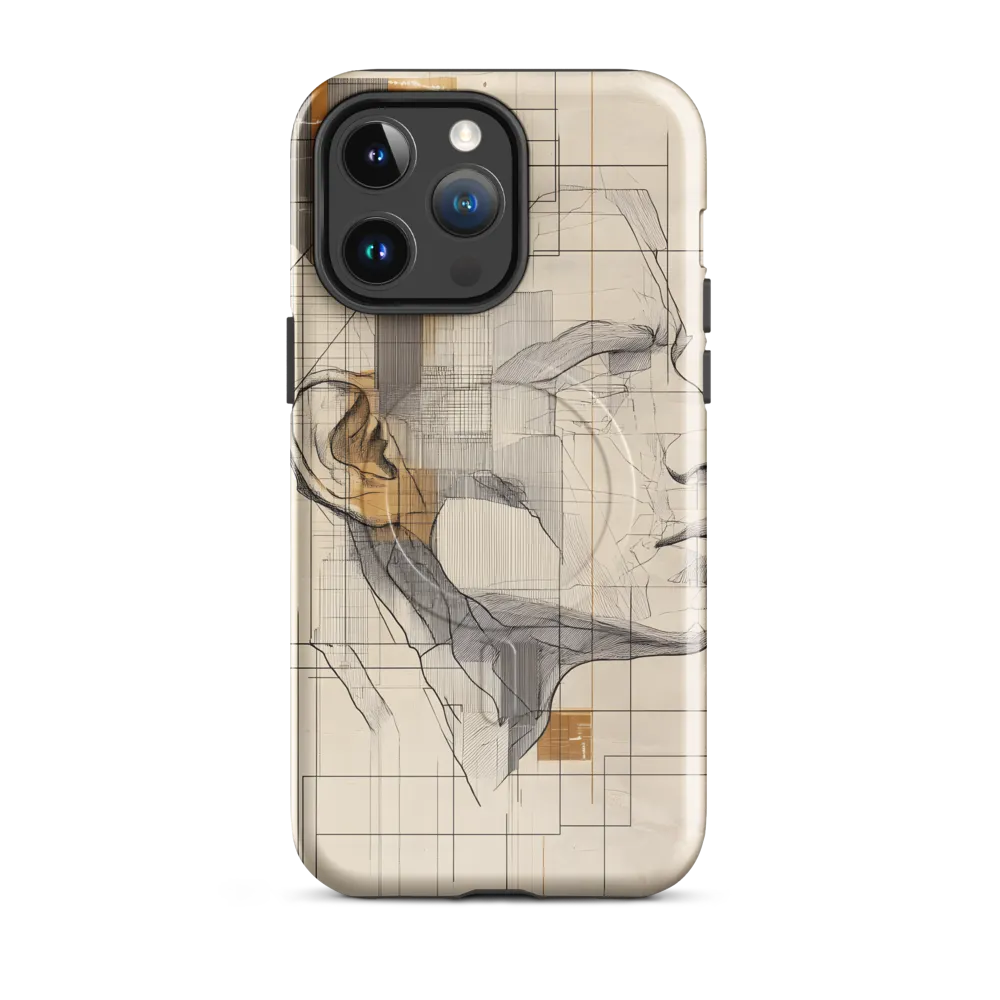 Geometric Reverie | Phone Case |  14 Pro Max | MagSafe® Tough Case | Glossy