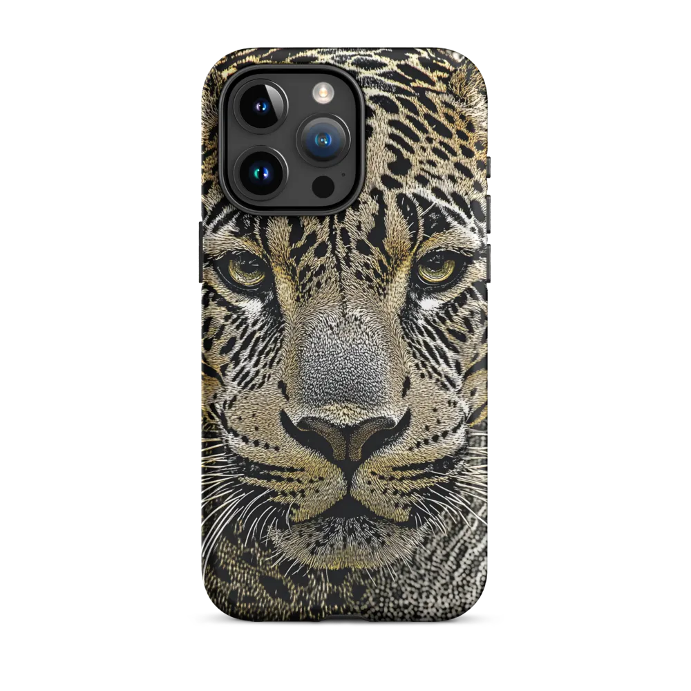 The Majestic Gaze: Portrait of a Leopard