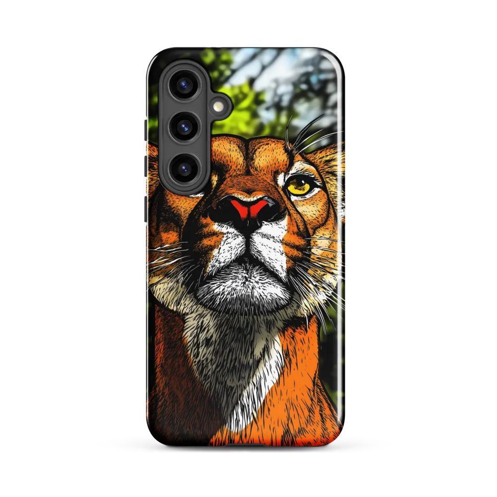 Regal Gaze: The Lioness in Focus
