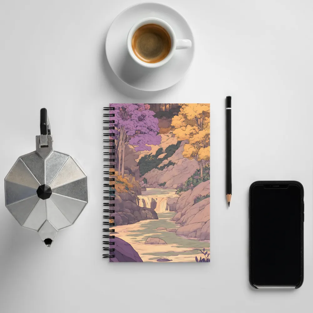 Whispers of Autumn | Spiral Notebook