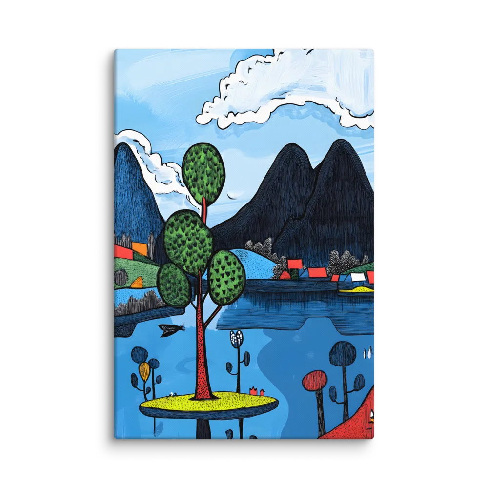 Whimsical Landscapes: A Play of Colors