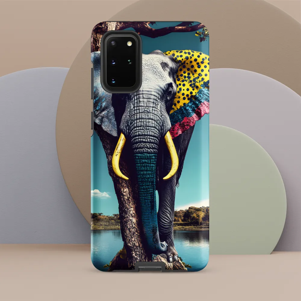 Painted Ears, Teal Trunk