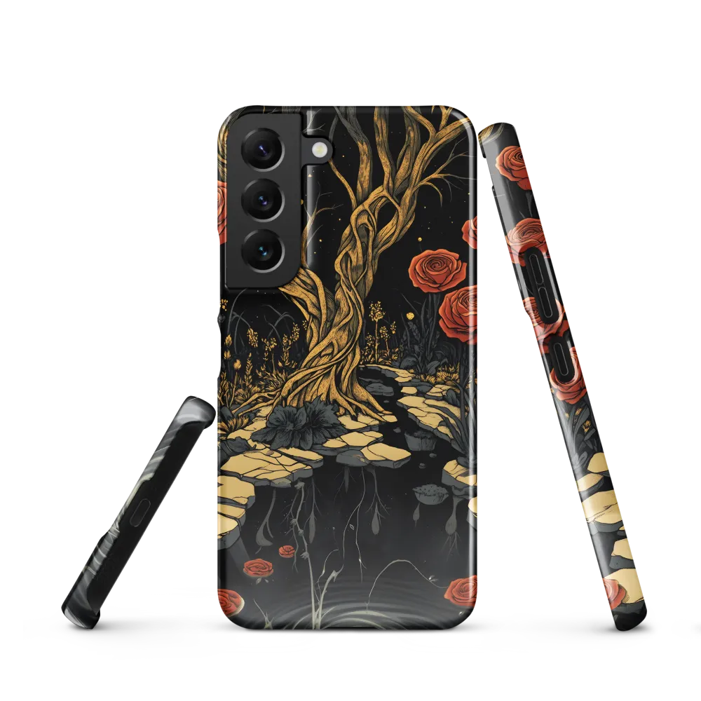 Whispers of the Enchanted Garden | Phone Case |  S22 | Snap Case | Glossy