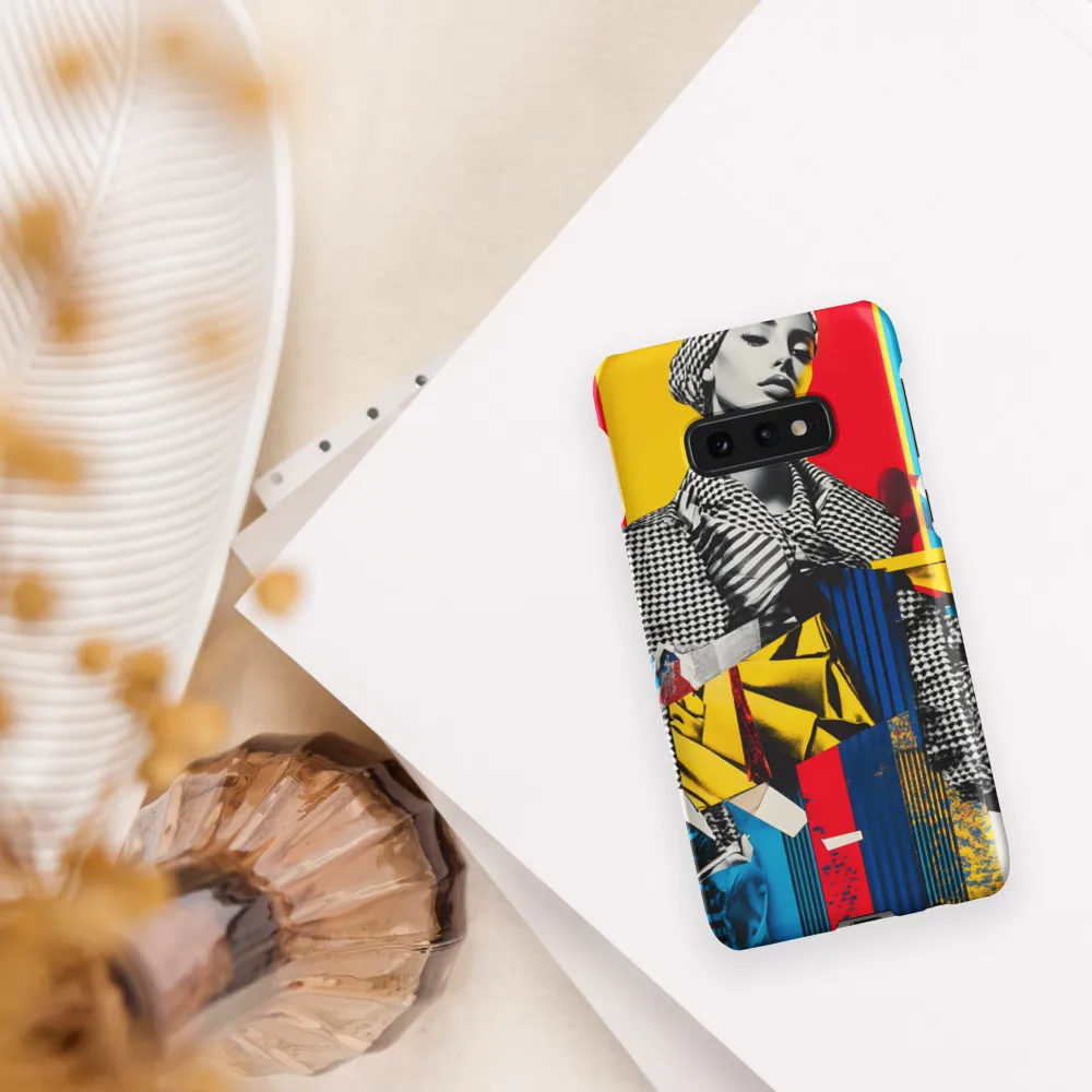 Vibrant Echoes of Fashion | Phone Case |  S10e | Snap Case | Matte