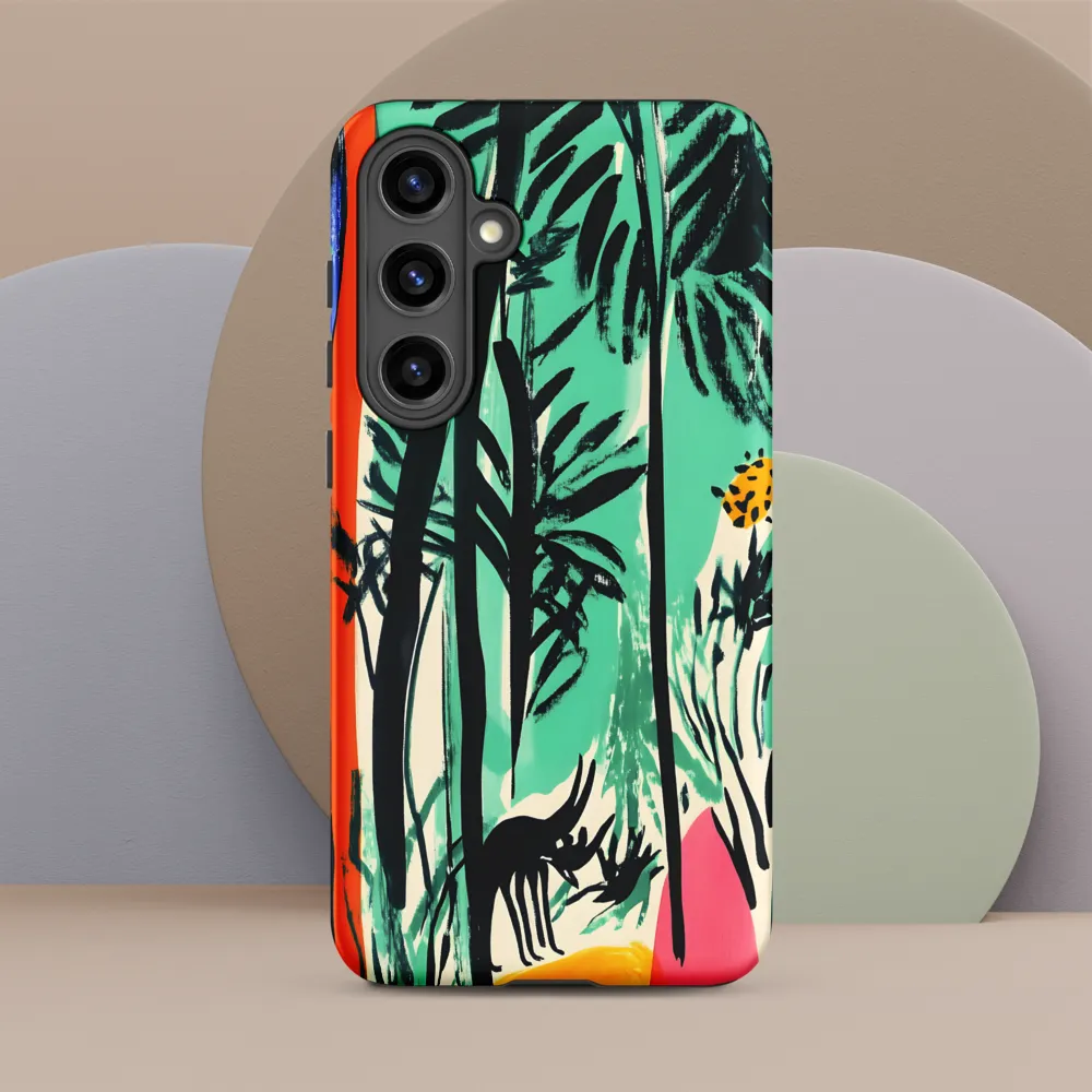 Whispers of the Jungle | Phone Case |  S24 Plus | Tough Case | Matte