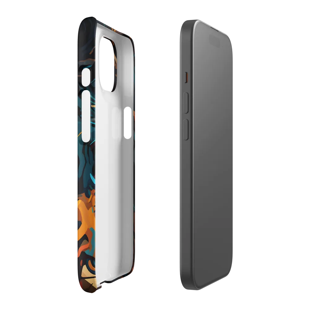 Tropical Enigma: A Wildlife Quartet | Phone Case |  15 | Snap Case | Matte