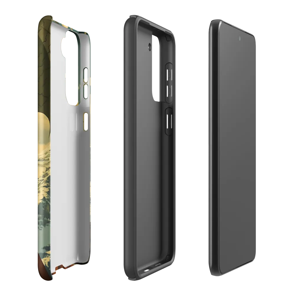 Mystic Harmony: The Dragon Keeper | Phone Case |  S21 Plus | Tough Case | Matte