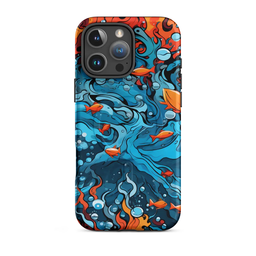Fluid Harmony: Ocean and Flames