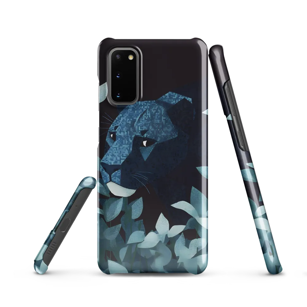 Lurking Blue: The Panther's Gaze