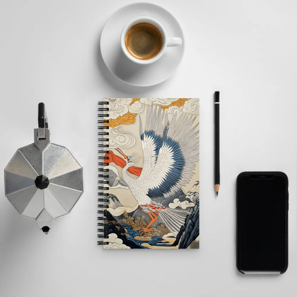 Ascendancy of the Crane | Spiral Notebook