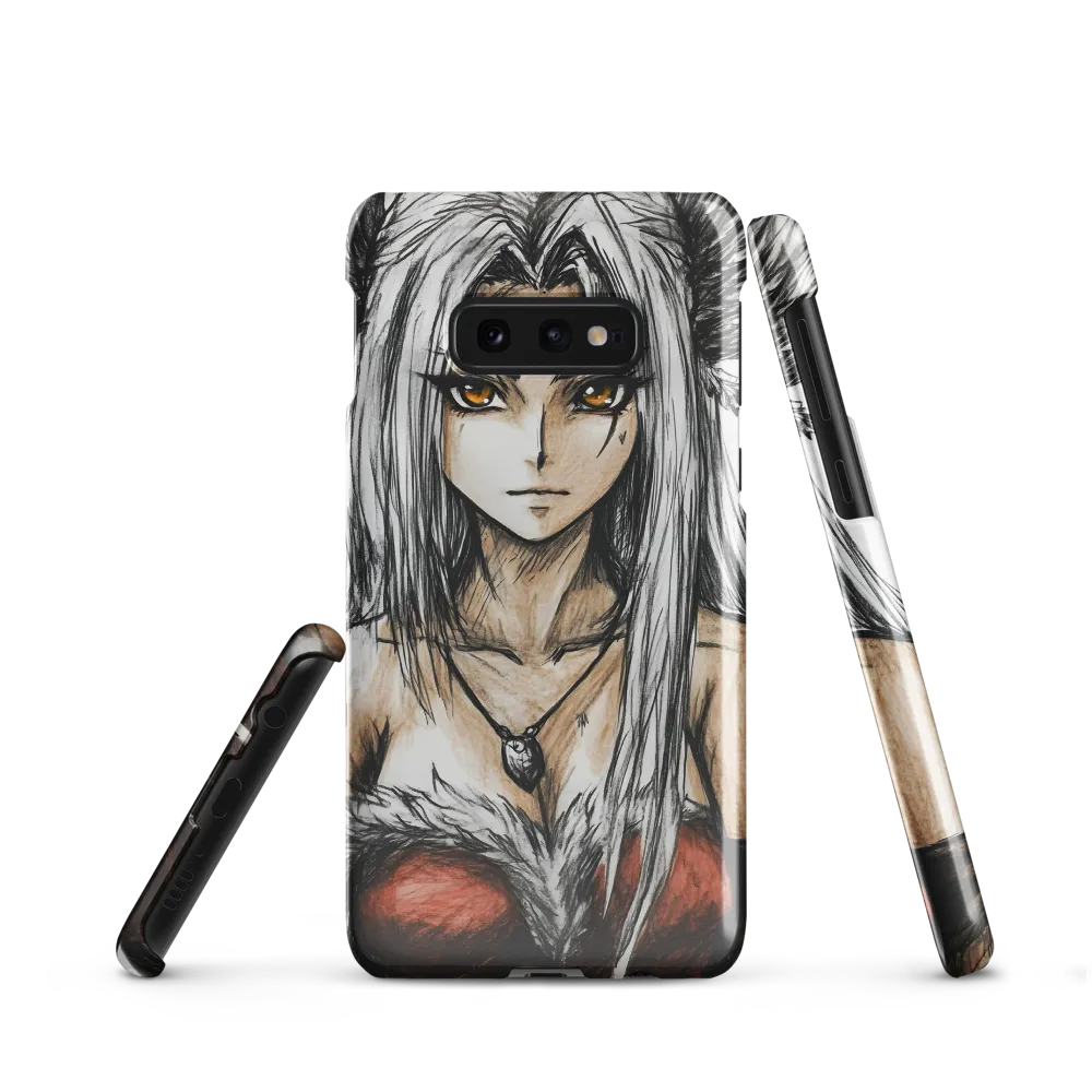 Mystical Guardian: A Confident Presence | Phone Case |  S10e | Snap Case | Glossy