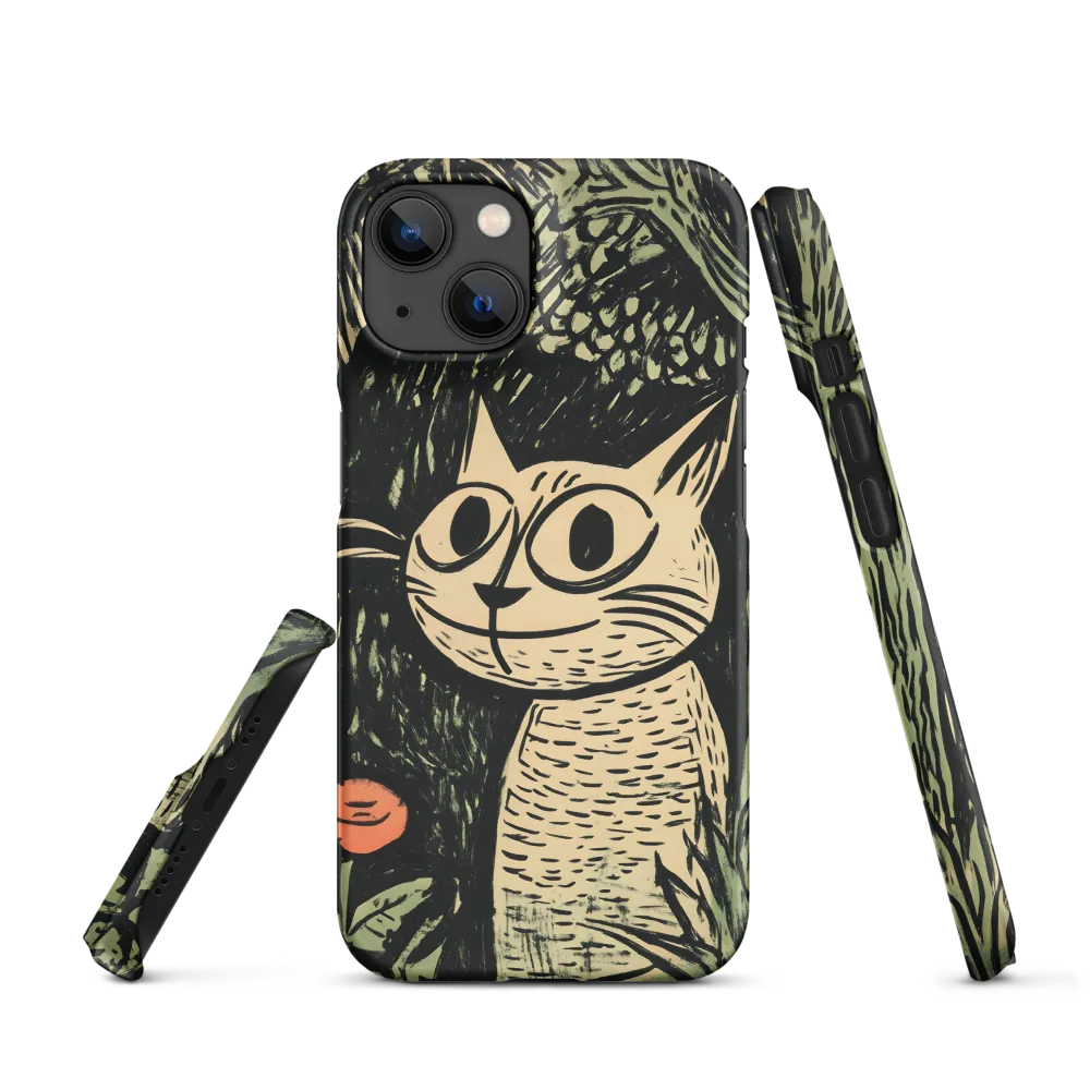 Whimsical Cat in the Forest