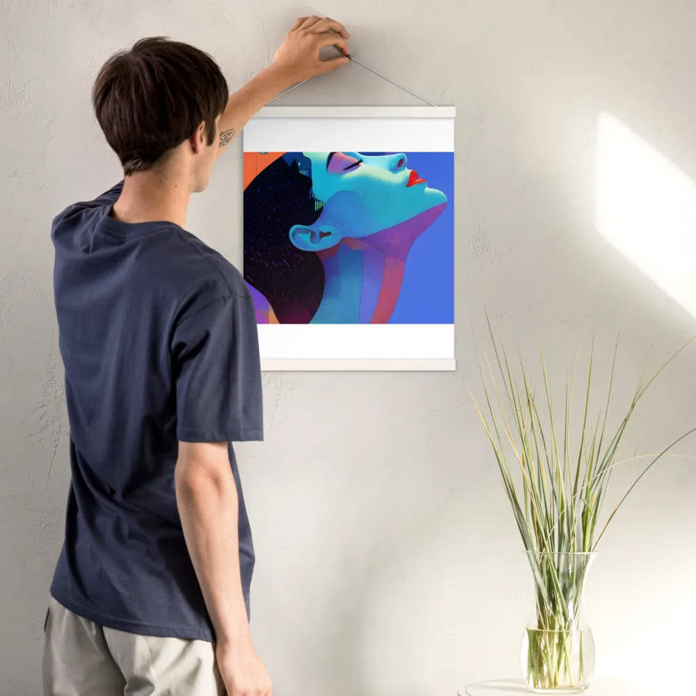 Ethereal Reverie | Poster With White Wood Hanger | 16″×20″