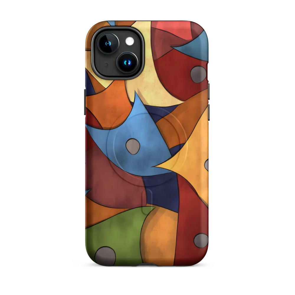 Vibrant Interplay of Shapes