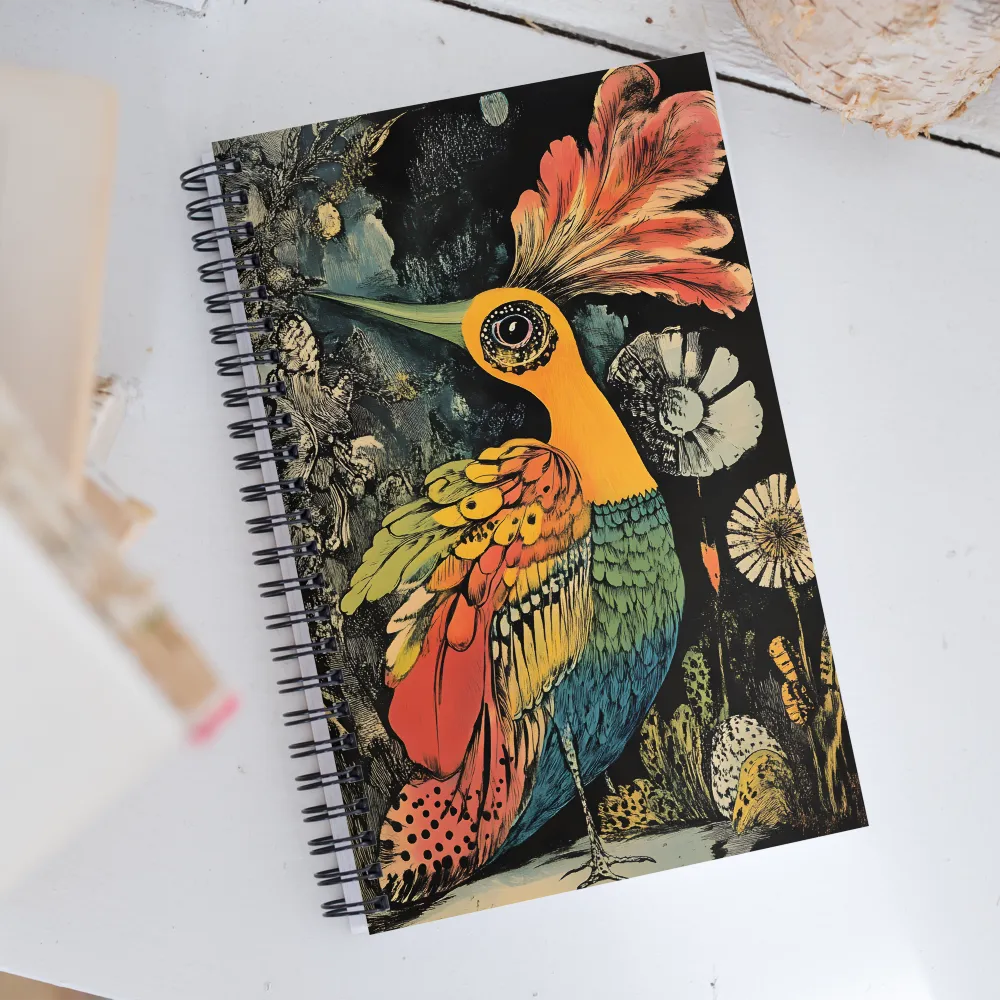 Feathers of Fantasy | Spiral Notebook