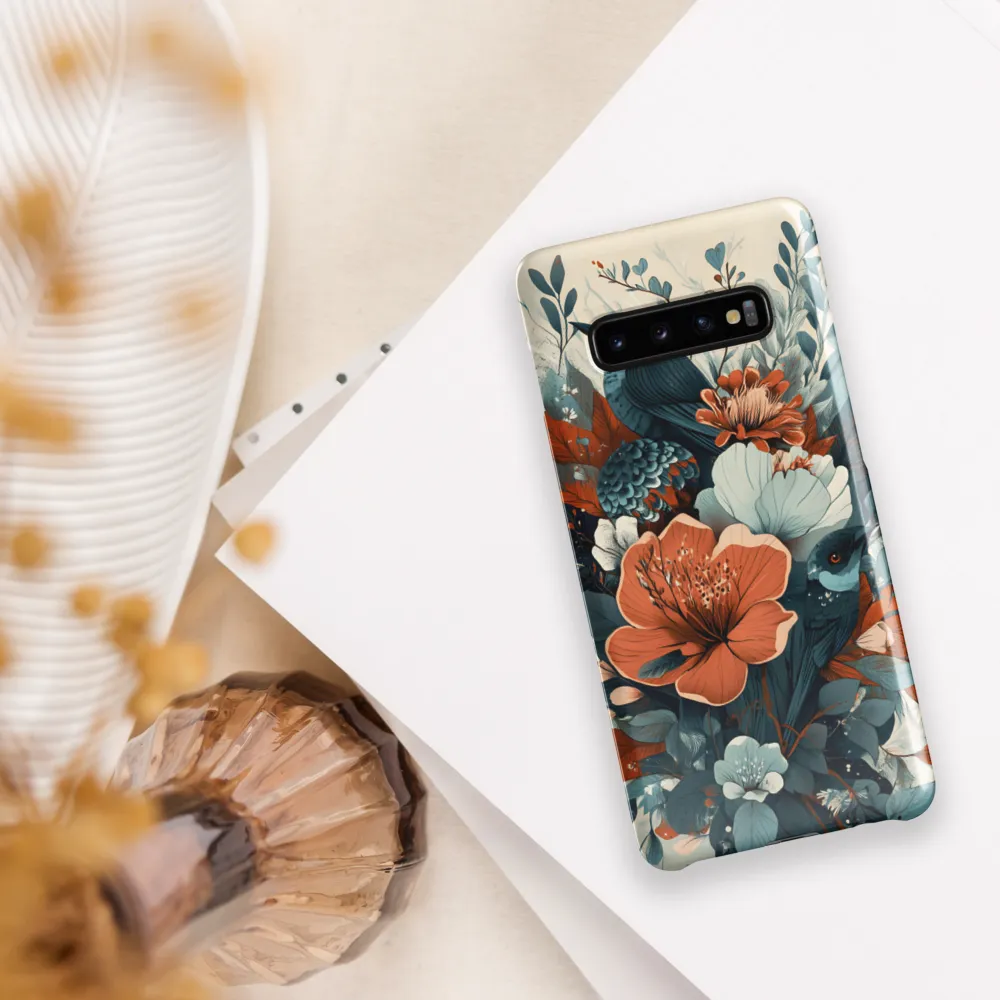 Serenity in Bloom | Phone Case |  S10 Plus | Snap Case | Glossy