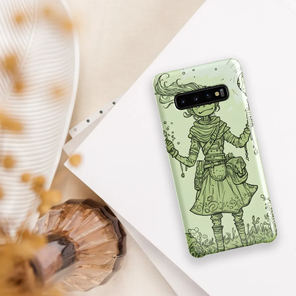 The Enigmatic Sorcerer | Phone Case |  S10 Plus | Snap Case | Glossy