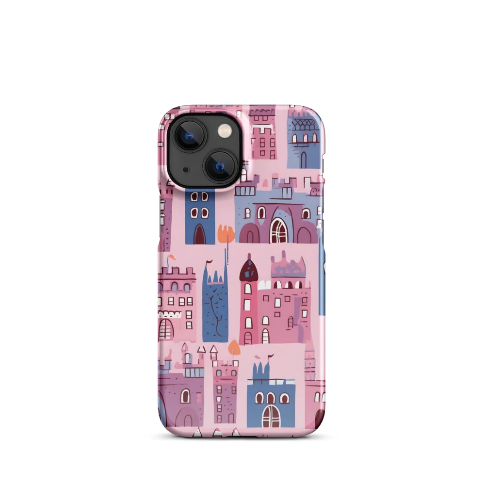 Whimsical Castles: A Playful Tapestry | Phone Case |  13 Mini | Snap Case | Glossy
