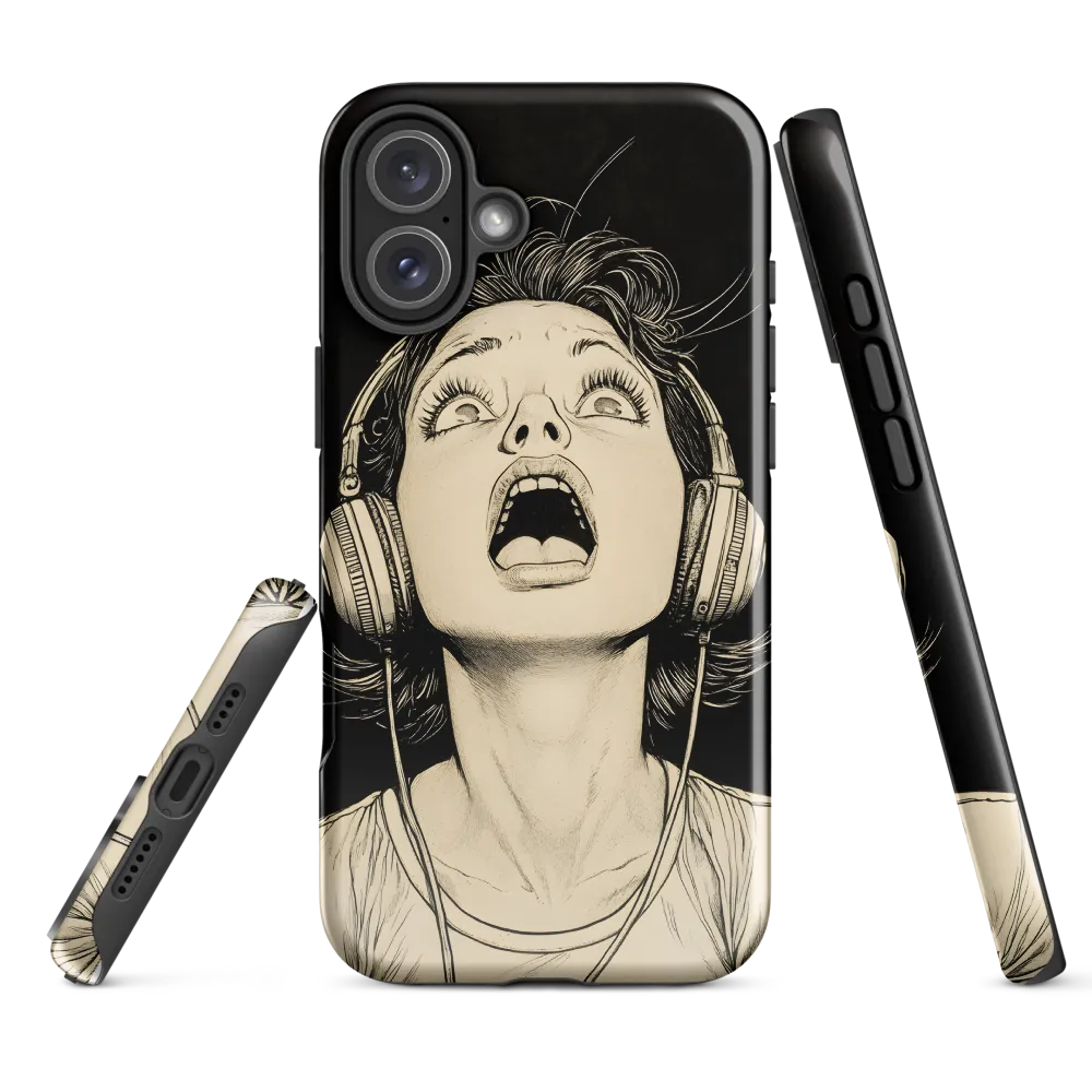 Sonic Exclamation | Phone Case |  16 Plus | Tough Case | Glossy