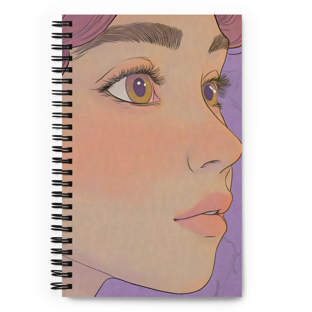 Serenity in Profile | Spiral Notebook