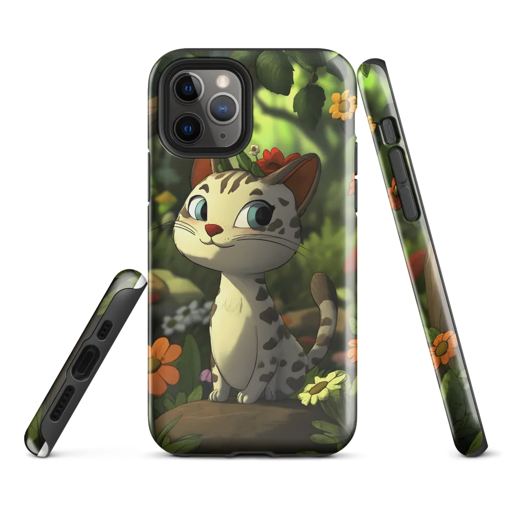Whimsical Forest Cat