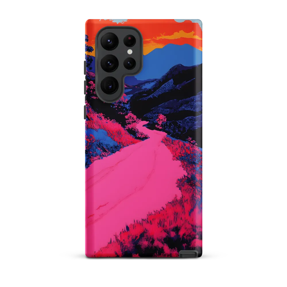 Ethereal Landscape in Vivid Hues