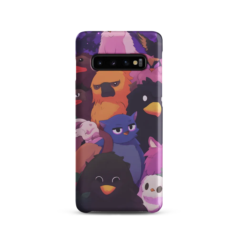 Whimsical Avian Gathering