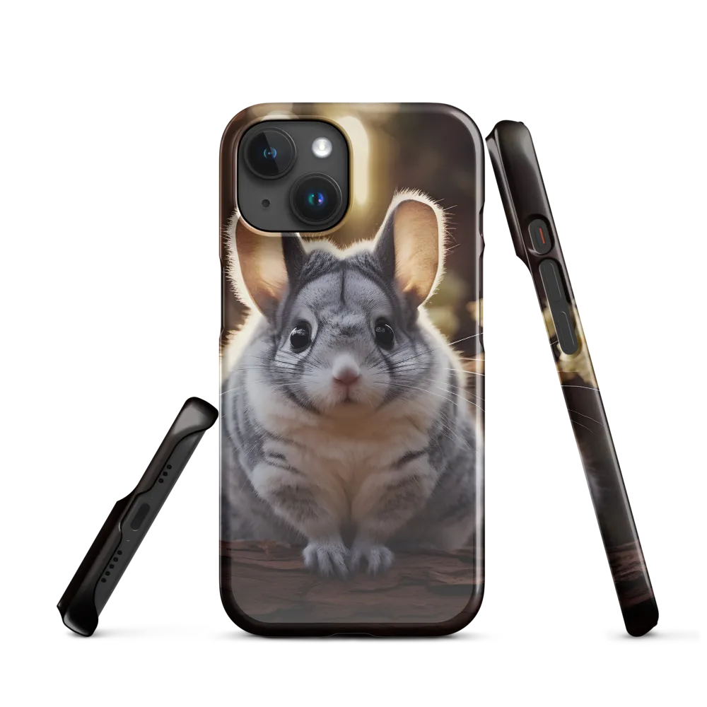 Curious Chinchilla in the Forest