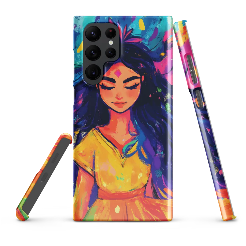 Serenity in Color | Phone Case |  S22 Ultra | Snap Case | Glossy
