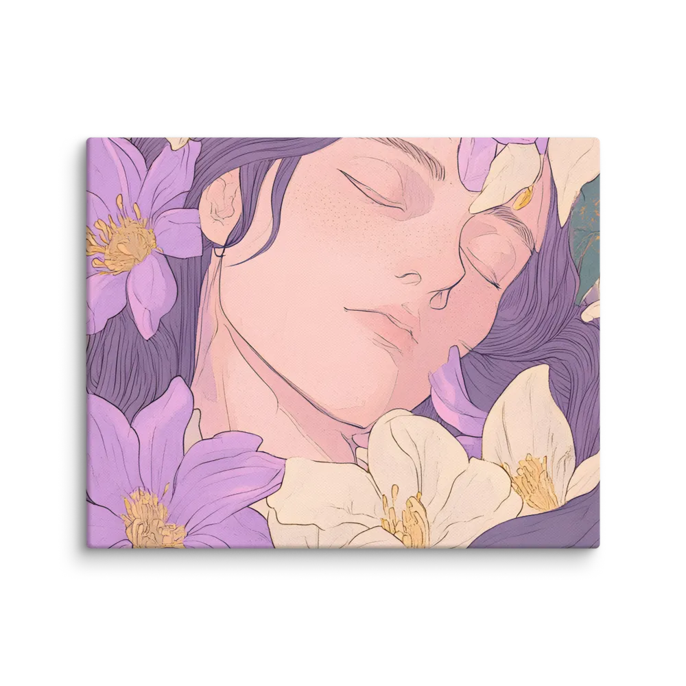 Harmony in Bloom | Canvas | 8″×10″