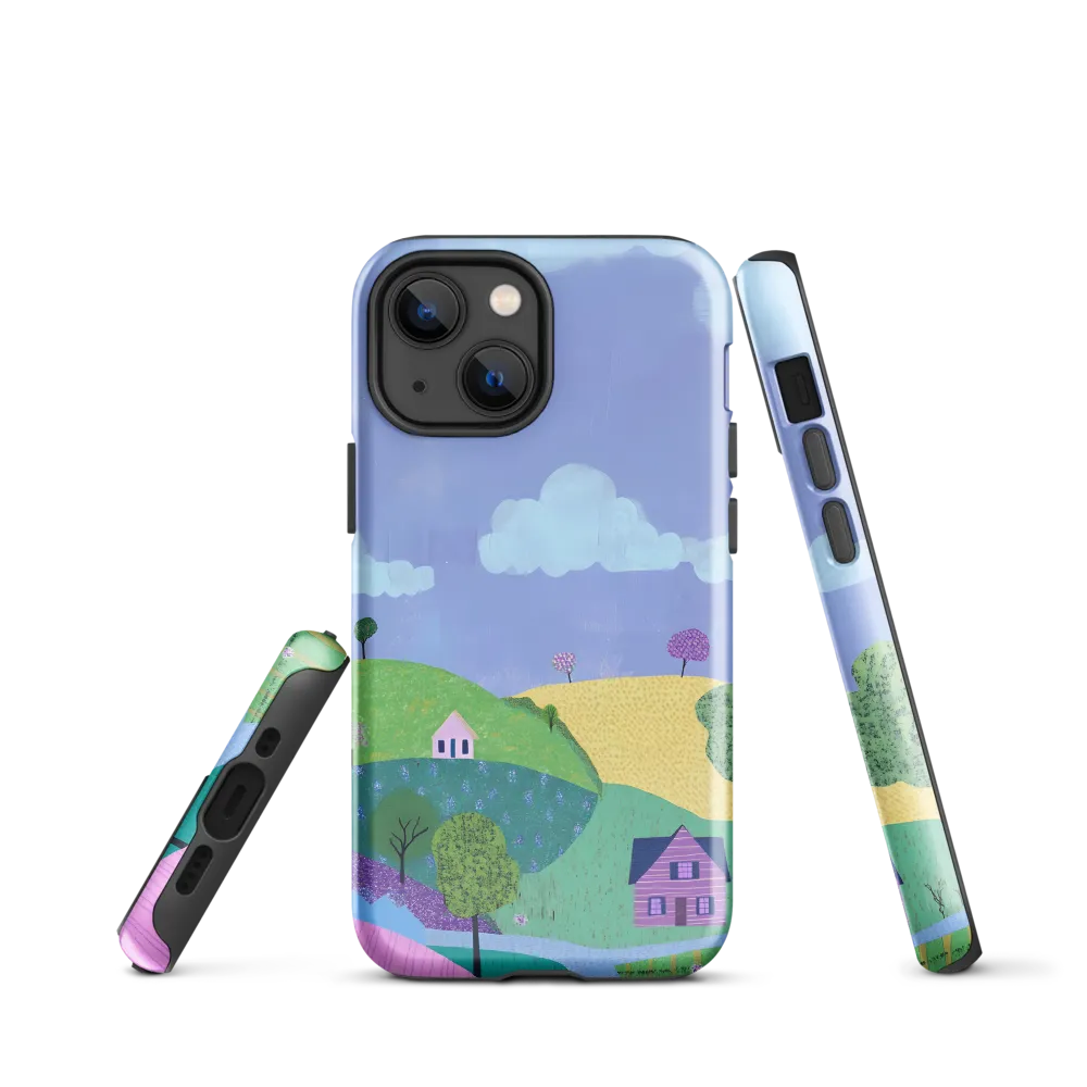 Whimsical Hills and Quaint Homes