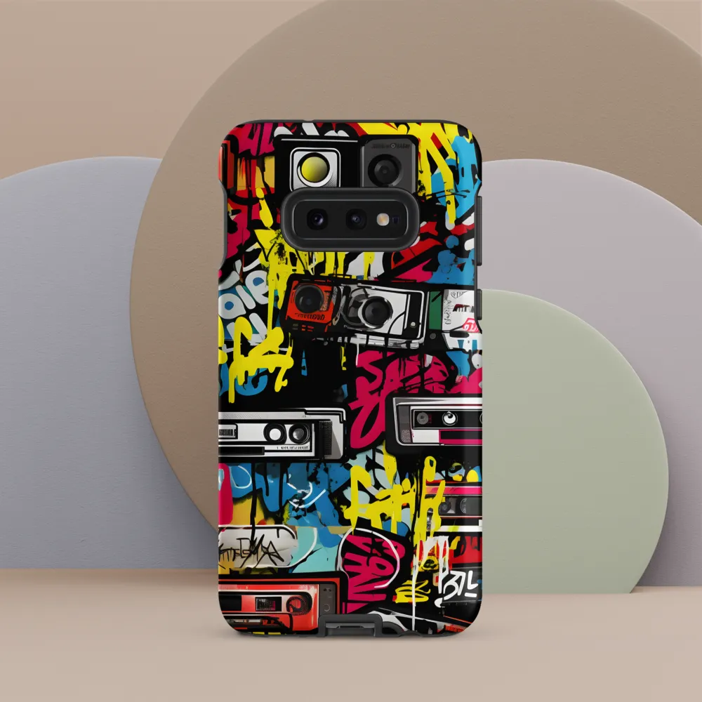 Urban Nostalgia: A Retro Cassette Explosion