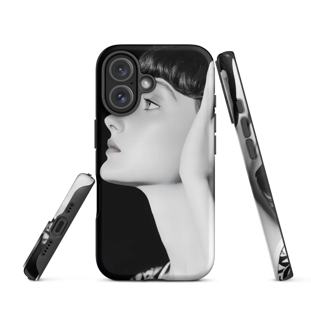 Contemplation in Monochrome | Phone Case