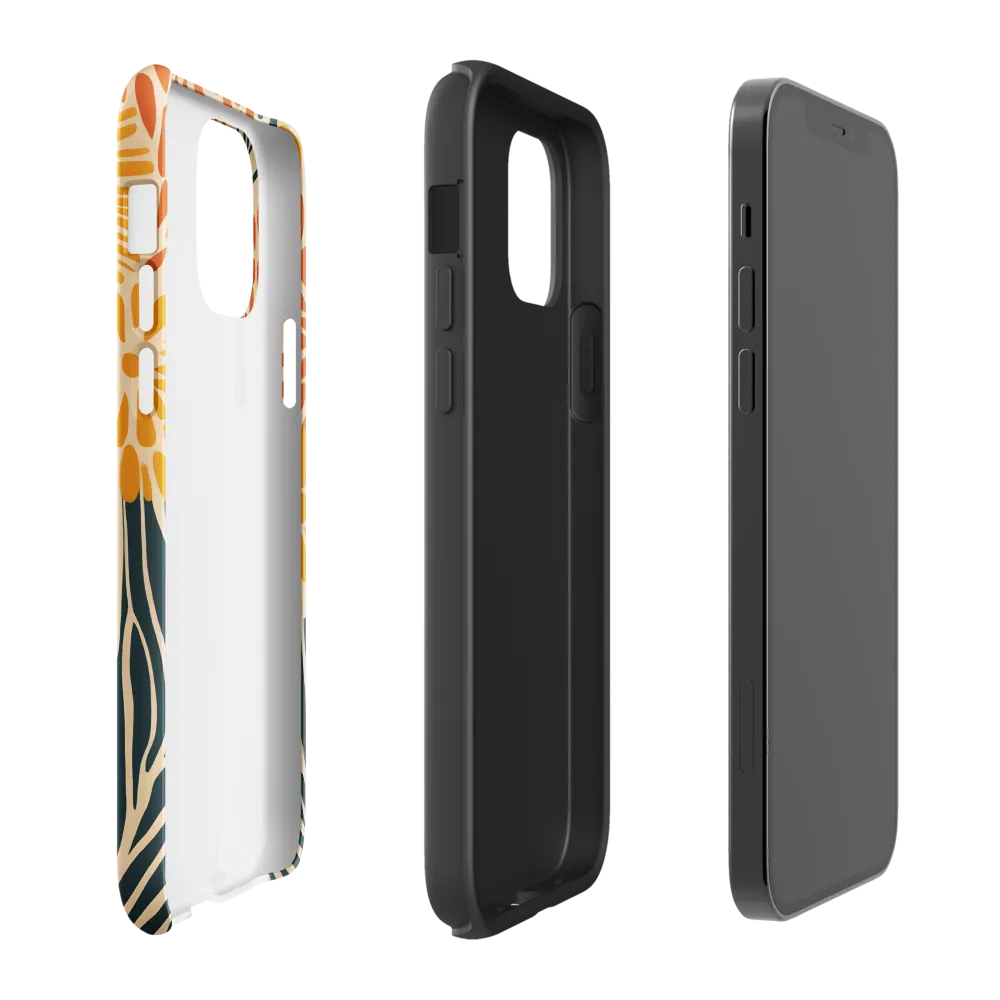 Serenity in Bloom | Phone Case |  12 Pro | Tough Case | Glossy