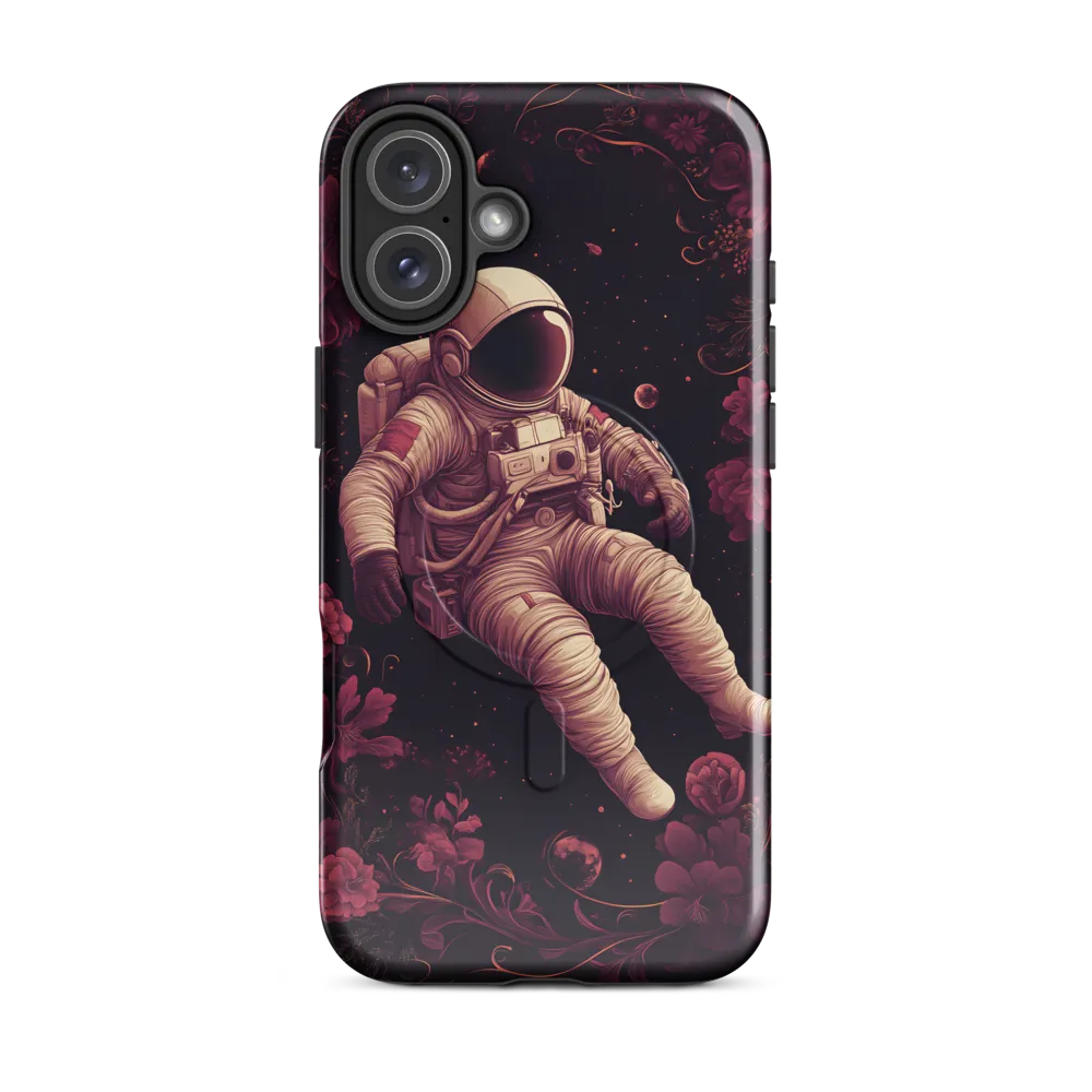 Cosmic Bloom: An Astronaut's Journey
