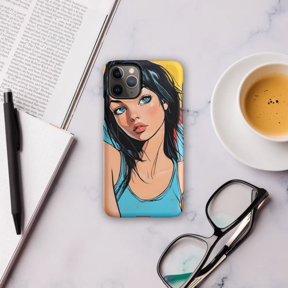 Vibrant Portrait of Modern Youth | Phone Case |  11 Pro | Snap Case | Matte
