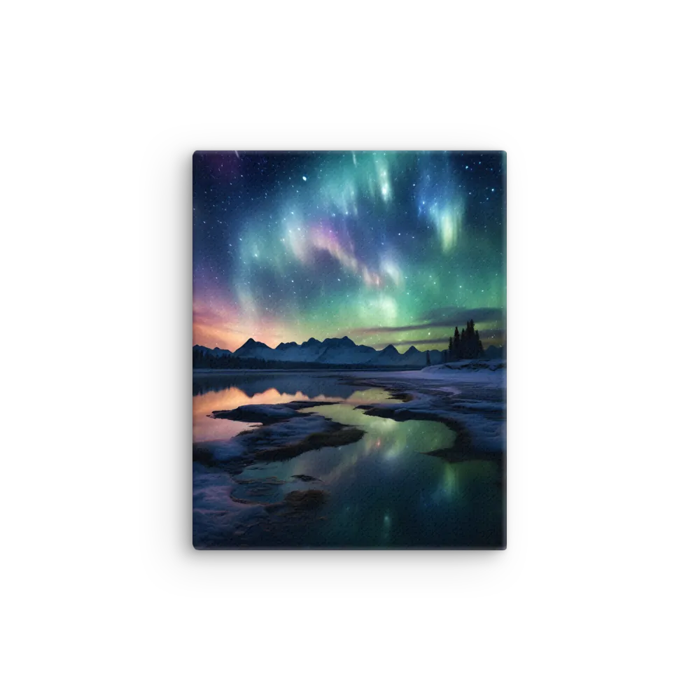 Ethereal Aurora: A Night Under the Stars