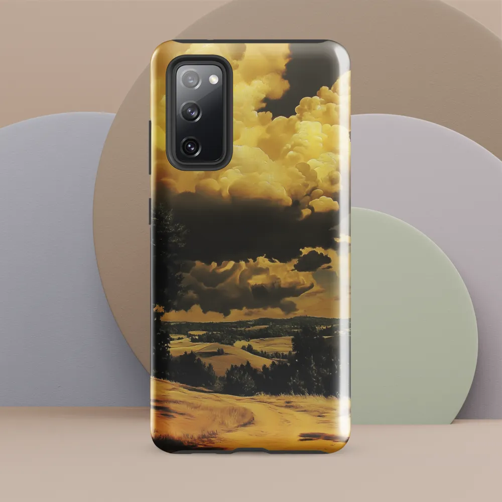 Golden Serenity in the Landscape