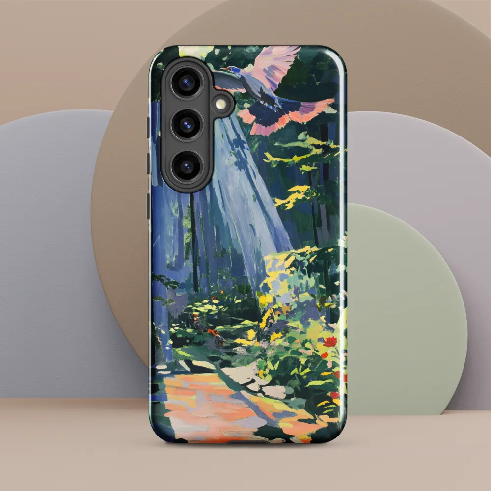 Flight of Light: A Serene Forest