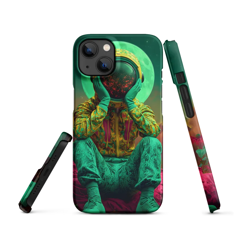 Cosmic Reflection: An Astronaut's Journey | Phone Case |  13 | Snap Case | Matte
