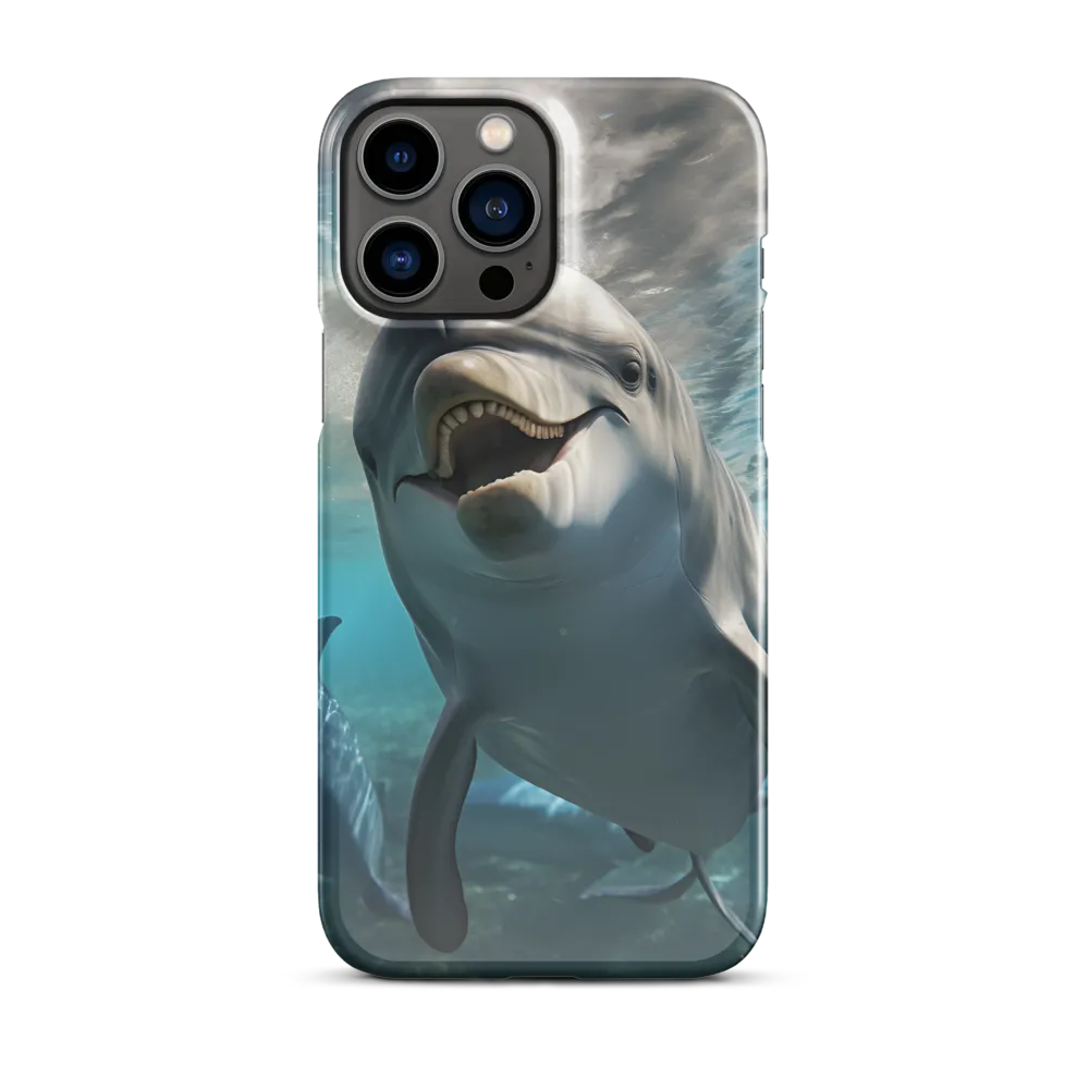 Beneath the Waves: A Dolphin's Dance