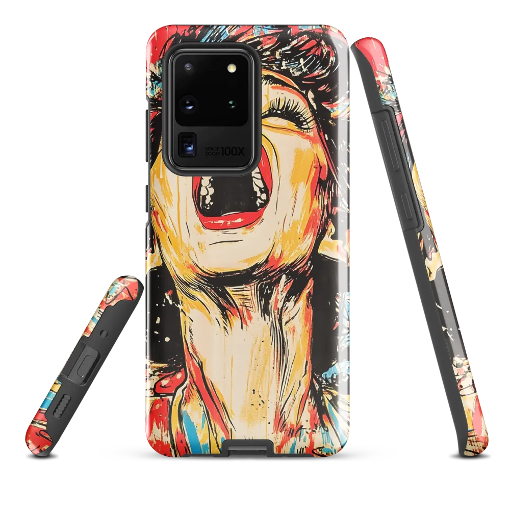 The Cry of Color | Phone Case |  S20 Ultra | Tough Case | Glossy