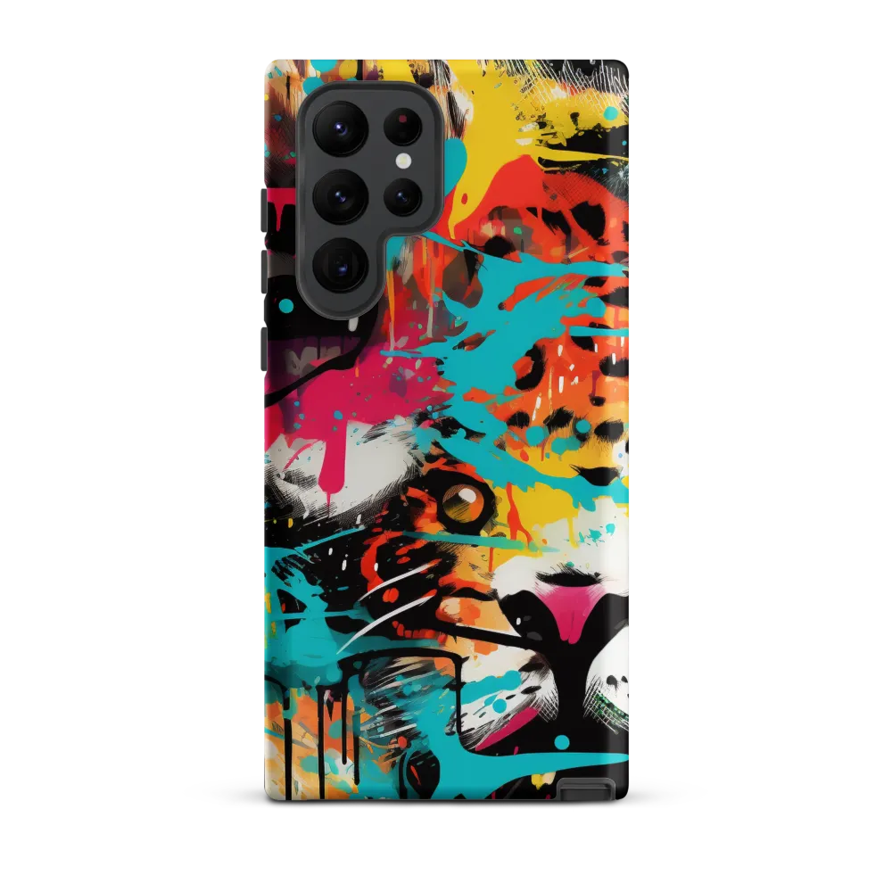 Fierce Fusion: Tiger and Lion in Graffiti